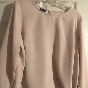 Talbots Petite Plus - Seashell Pink Top with tie knot at the hip - 2XP